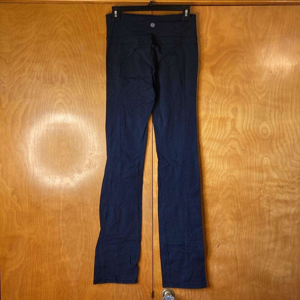 Athleta Black Yoga Pants. Size S Tall - Picture 4 of 11